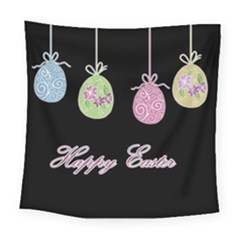 Easter Eggs Square Tapestry (large) by Valentinaart