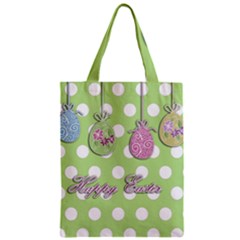 Easter Eggs Zipper Classic Tote Bag by Valentinaart