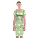 Easter eggs Classic Short Sleeve Midi Dress View1