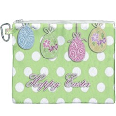 Easter Eggs Canvas Cosmetic Bag (xxxl)