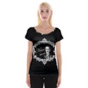 Edgar Allan Poe  - Never More Cap Sleeve Tops View1