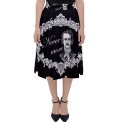 Edgar Allan Poe  - Never More Folding Skater Skirt