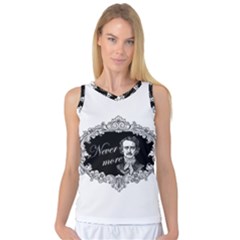 Edgar Allan Poe  - Never More Women s Basketball Tank Top by Valentinaart