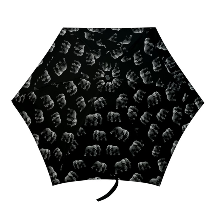 Elephant pattern Mini Folding Umbrellas