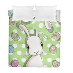 Easter Bunny  Duvet Cover Double Side (full/ Double Size) by Valentinaart