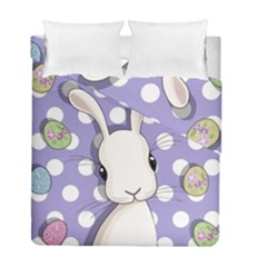 Easter Bunny  Duvet Cover Double Side (full/ Double Size) by Valentinaart