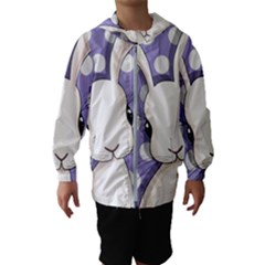 Easter Bunny  Hooded Wind Breaker (kids)