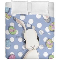 Easter Bunny  Duvet Cover Double Side (california King Size) by Valentinaart