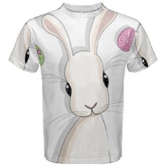 Easter Bunny  Men s Cotton Tee by Valentinaart