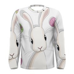 Easter Bunny  Men s Long Sleeve Tee by Valentinaart