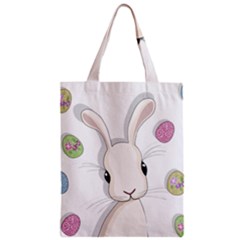 Easter Bunny  Zipper Classic Tote Bag by Valentinaart