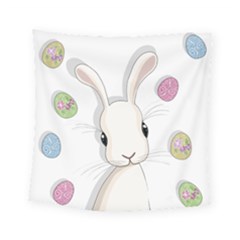 Easter Bunny  Square Tapestry (small) by Valentinaart