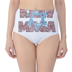 Krav Maga Self Defense Magen David High-waist Bikini Bottoms by ImagineWorld