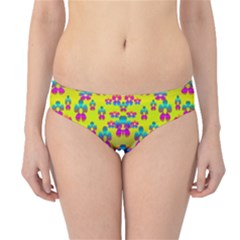 Flowers In The Most Beautiful Sunshine Hipster Bikini Bottoms by pepitasart