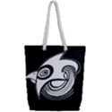 Bird Full Print Rope Handle Tote (Small) View2