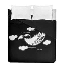 Bird Duvet Cover Double Side (full/ Double Size) by ValentinaDesign