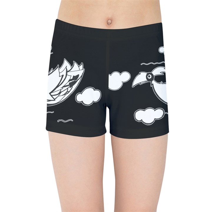 Bird Kids Sports Shorts