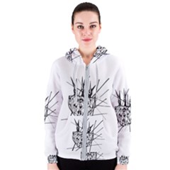 Bird Women s Zipper Hoodie by ValentinaDesign