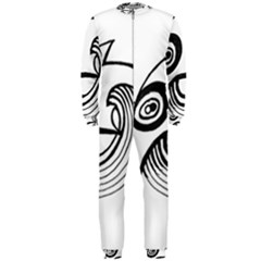 Bird Onepiece Jumpsuit (men)  by ValentinaDesign