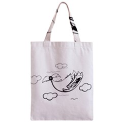 Bird Zipper Classic Tote Bag by ValentinaDesign