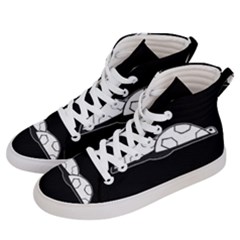 Turtle Women s Hi-top Skate Sneakers by ValentinaDesign