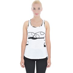 Turtle Piece Up Tank Top by ValentinaDesign