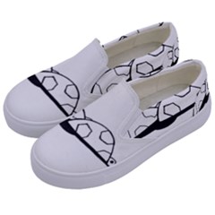 Turtle Kids  Canvas Slip Ons by ValentinaDesign