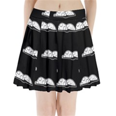 Turtle Pleated Mini Skirt by ValentinaDesign