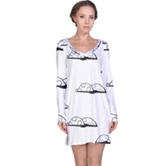 Turtle Long Sleeve Nightdress by ValentinaDesign