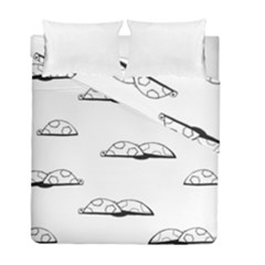 Turtle Duvet Cover Double Side (full/ Double Size) by ValentinaDesign