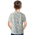 Vivid Check Geometric Pattern Kids  Cotton Tee View2