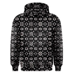 Dark Luxury Baroque Pattern Men s Overhead Hoodie by dflcprints