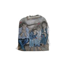 The Nobodies Drawstring Pouches (medium) 