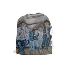 The Nobodies Drawstring Pouches (large) 