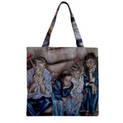 The Nobodies Zipper Grocery Tote Bag