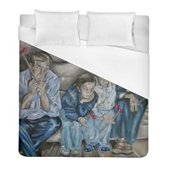 The Nobodies Duvet Cover (full/ Double Size) by redmaidenart