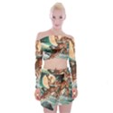 Tiger Shark Off Shoulder Top with Mini Skirt Set View1