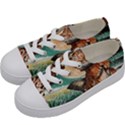 Tiger Shark Kids  Low Top Canvas Sneakers View2