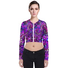 Purple Tie Dye Madness  Bomber Jacket by KirstenStar