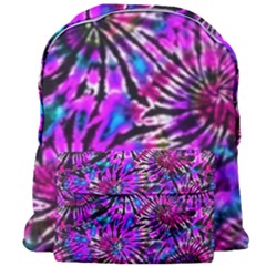 Purple Tie Dye Madness  Giant Full Print Backpack by KirstenStar