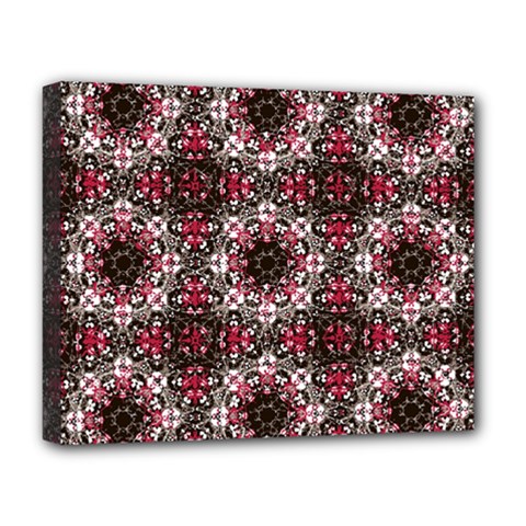 Oriental Ornate Pattern Deluxe Canvas 20  X 16   by dflcprints