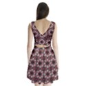 Oriental Ornate Pattern Split Back Mini Dress  View2