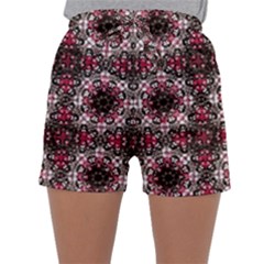 Oriental Ornate Pattern Sleepwear Shorts by dflcprints