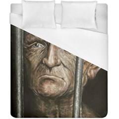 Old Man Imprisoned Duvet Cover (california King Size) by redmaidenart