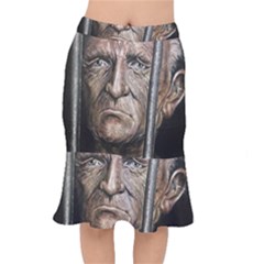 Old Man Imprisoned Mermaid Skirt by redmaidenart