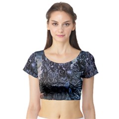 More Pepper Short Sleeve Crop Top