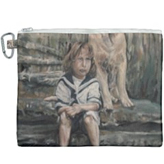 An Old Friend Canvas Cosmetic Bag (xxxl) by redmaidenart