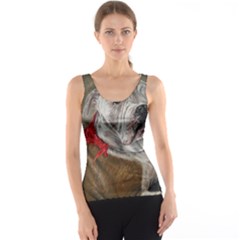 Dog Portrait Tank Top by redmaidenart