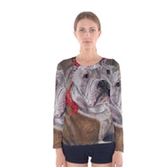 Dog Portrait Women s Long Sleeve Tee