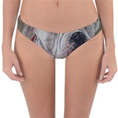 Dog Portrait Reversible Hipster Bikini Bottoms by redmaidenart